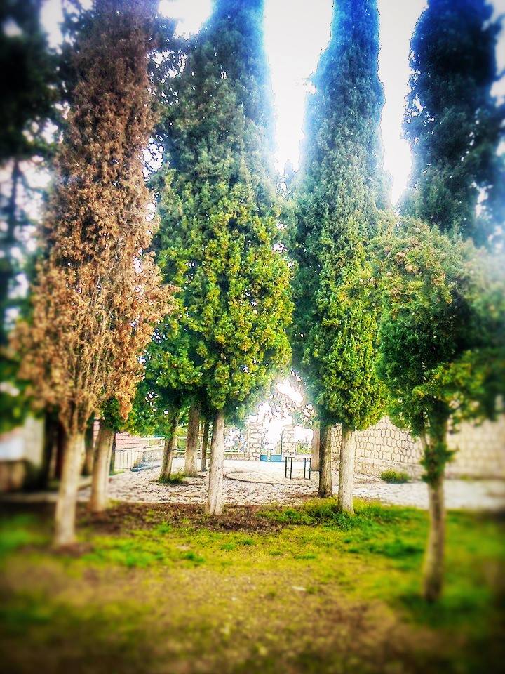 Φωτογραφία της ημέρας .Προαύλιος χώρος προφήτη Ηλία Δομοκού Φωτογραφία της ημέρας .Προαύλιος χώρος προφήτη Ηλία Δομοκού