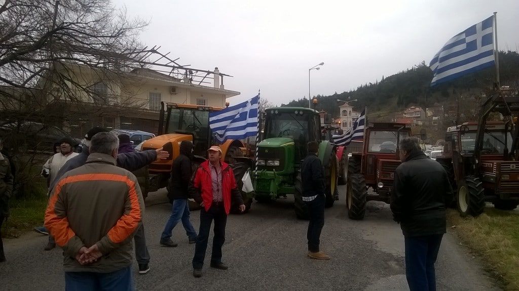 Το νέο μπλόκο των αγροτών στο Δομοκό! ( Video – Photos )