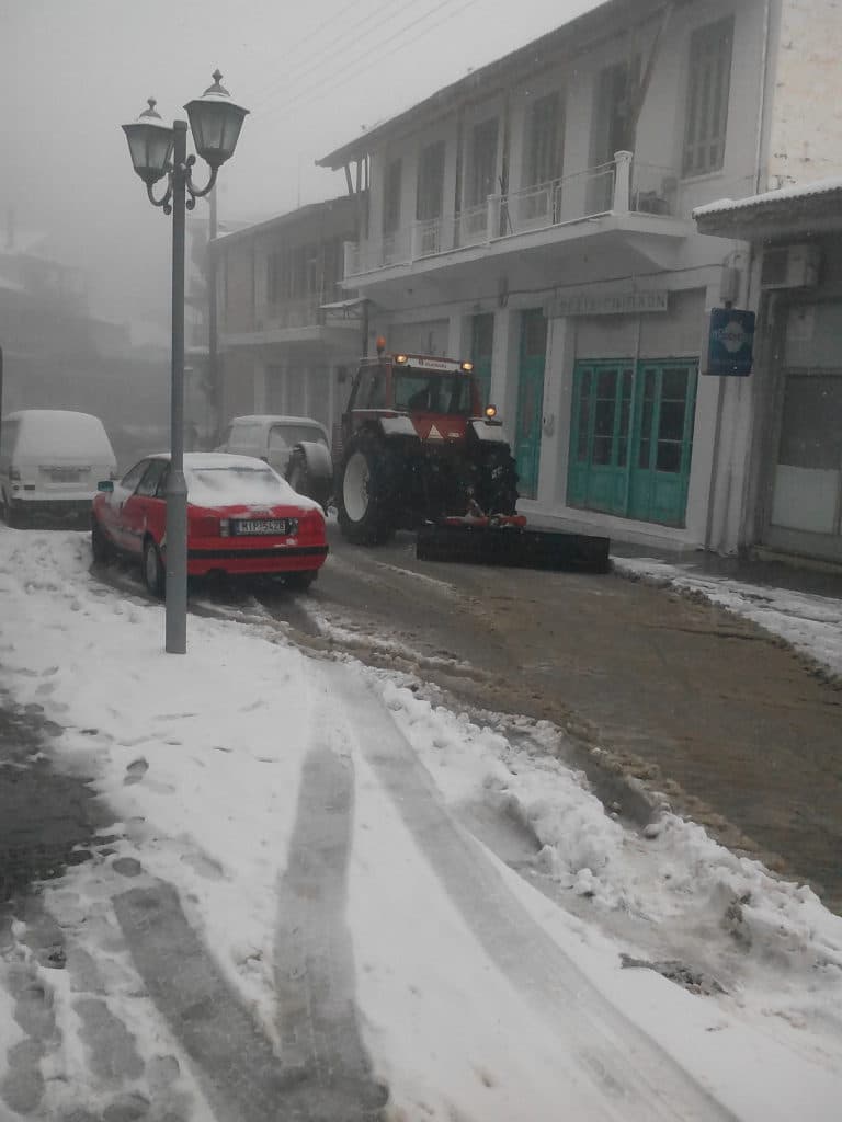 Κλειστά ΚΑΙ αύριο τα σχολεία στον Δομοκό!