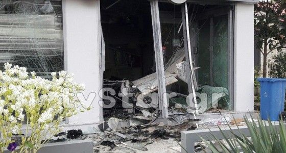Έκρηξη στο ATM των Ραχών