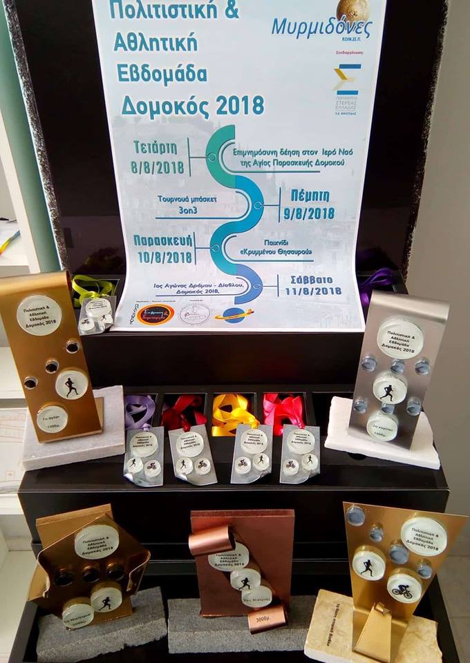 Πολιτιστική & Αθλητική Εβδομάδα, Δομοκός 2018 Πολιτιστική & Αθλητική Εβδομάδα, Δομοκός 2018