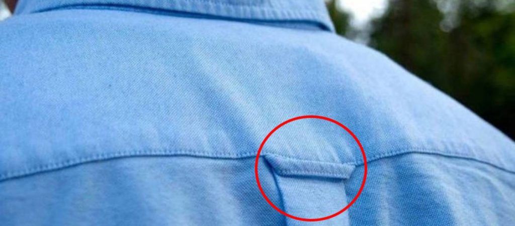 Δεν πάει το μυαλό σας! Εσείς ξέρετε που χρησιμεύει η θηλιά στο πίσω μέρος του πουκαμίσου; Δεν πάει το μυαλό σας! Εσείς ξέρετε που χρησιμεύει η θηλιά στο πίσω μέρος του πουκαμίσου;
