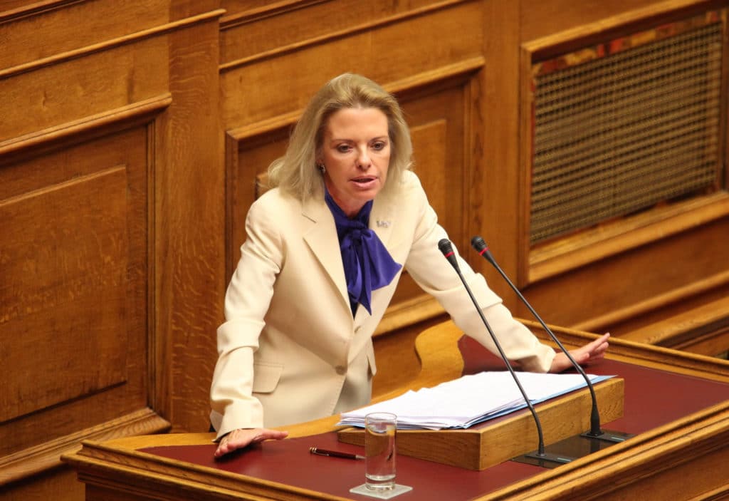 ΣΗΜΕΡΑ: Η Ελίζα Βόζεμπεργκ στη Λαμία για την εκδήλωση κοπής βασιλόπιτας της ΝΟΔΕ Φθιώτιδας