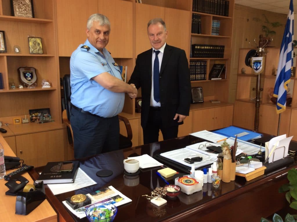 Συνάντηση με  Γενικό Περιφερειακό Αστυνομικό Διευθυντή Στερεάς