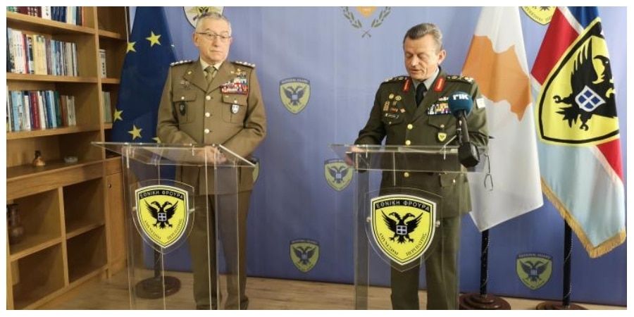 Συμμετοχή του Αρχηγού της ΕΦ Ηλία Λεοντάρη στην Τακτική Σύνοδο της Στρατιωτικής Επιτροπής της ΕΕ στις Βρυξέλλες Συμμετοχή του Αρχηγού της ΕΦ Ηλία Λεοντάρη στην Τακτική Σύνοδο της Στρατιωτικής Επιτροπής της ΕΕ στις Βρυξέλλες