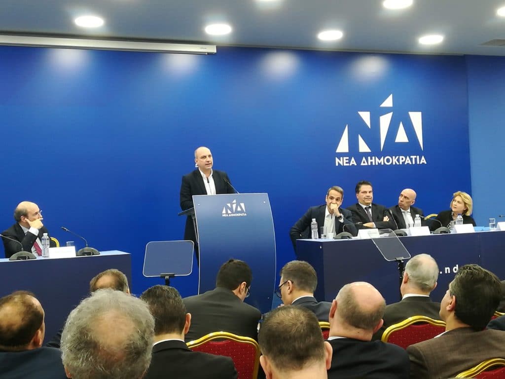 Ο Γιάννης Οικονόμου εξελέγη στην Εκτελεστική Γραμματεία της Νέας Δημοκρατίας