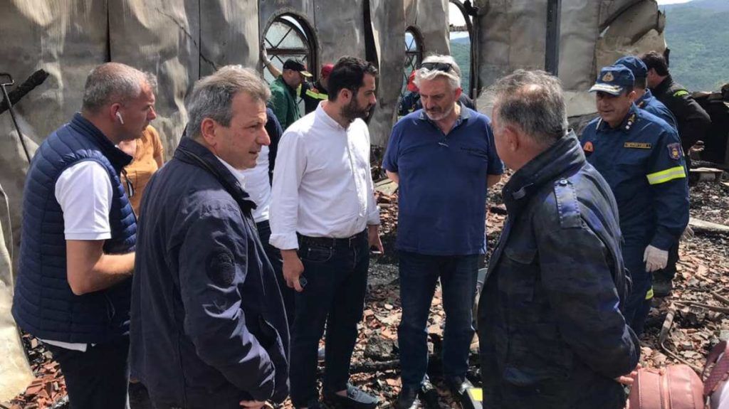 Αυτοψία στην Ιερά Μονή Βαρνάκοβας από τον Περιφερειάρχη Στερεάς