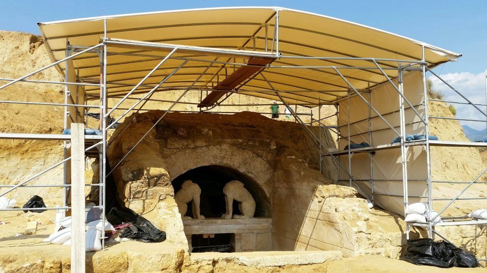Αμφίπολη: Εγκρίθηκαν από το ΚΑΣ οι μελέτες για την αποκατάσταση του ταφικού μνημείου Αμφίπολη: Εγκρίθηκαν από το ΚΑΣ οι μελέτες για την αποκατάσταση του ταφικού μνημείου