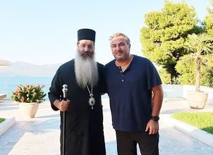 Συνάντηση“έκπληξη” του Μητροπολίτη Φθιώτιδας κ.κ. Συμεών με τον Αντώνη Ρέμο στον Άγιο Κωνσταντίνο Φθιώτιδας Συνάντηση“έκπληξη” του Μητροπολίτη Φθιώτιδας κ.κ. Συμεών με τον Αντώνη Ρέμο στον Άγιο Κωνσταντίνο Φθιώτιδας