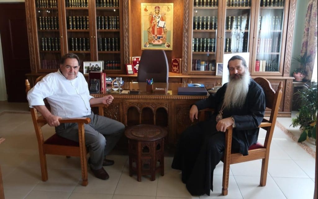 Με τον Σεβασμιώτατο Μητροπολίτη Φθιώτιδας κκ. Συμεων συναντήθηκε ο νέος Αντιπεριφερειάρχης Φθιώτιδας