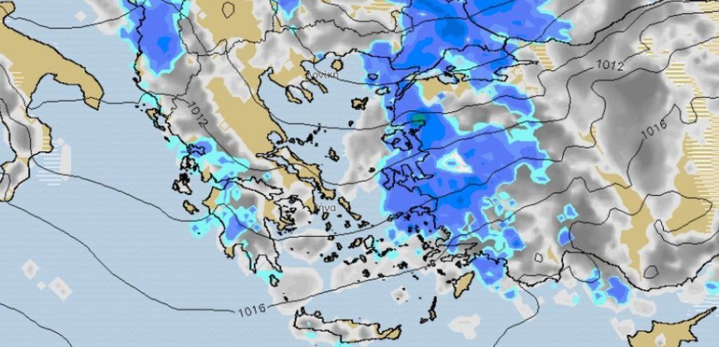 Ο καιρός σήμερα