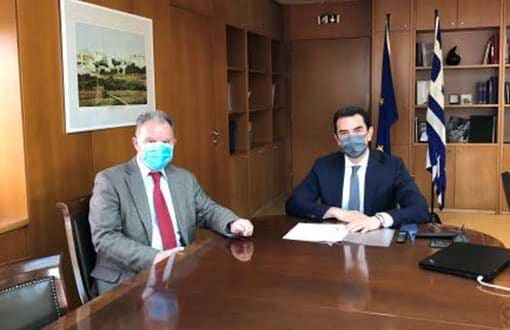 Γ. Κοτρωνιάς: Συνάντηση με τον Υπουργό Περιβάλλοντος & Ενέργειας κ. Κ. Σκρέκα – Τι συζητήθηκε Γ. Κοτρωνιάς: Συνάντηση με τον Υπουργό Περιβάλλοντος & Ενέργειας κ. Κ. Σκρέκα – Τι συζητήθηκε