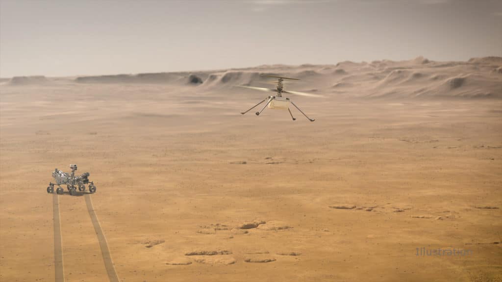 To ελικόπτερο Ingenuity της NASA προετοιμάζεται για την πρώτη του πτήση στον Άρη To ελικόπτερο Ingenuity της NASA προετοιμάζεται για την πρώτη του πτήση στον Άρη