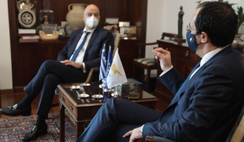 Συνάντηση Δένδια – Χριστοδουλίδη: Στο επίκεντρο οι εξελίξεις στην Αν. Μεσόγειο και ο συντονισμός για το Κυπριακό Συνάντηση Δένδια – Χριστοδουλίδη: Στο επίκεντρο οι εξελίξεις στην Αν. Μεσόγειο και ο συντονισμός για το Κυπριακό