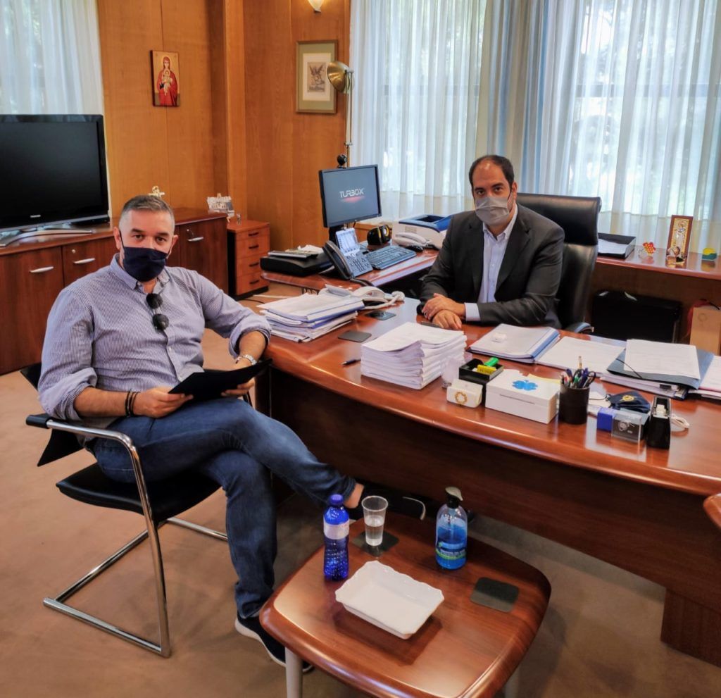 Συνεργασία Θέμη Χειμάρα με τον Υφυπουργό Μεταφορών Γιάννη Κεφαλογιάννη για τα τρένα της Φθιώτιδας