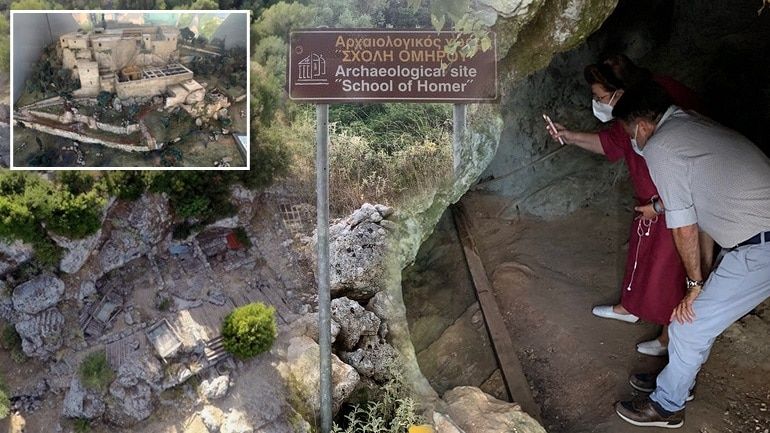 Στην Ιθάκη η Μενδώνη για αυτοψία σε έργα πολιτισμού Στην Ιθάκη η Μενδώνη για αυτοψία σε έργα πολιτισμού