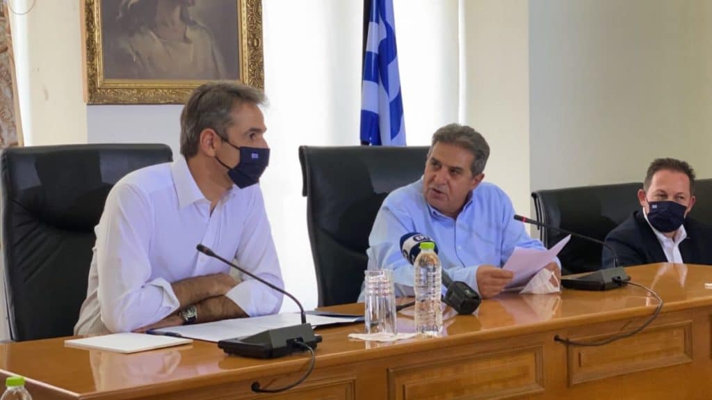 Στα Φάρσαλα ο πρωθυπουργός, ανακοίνωσε το φράγμα της Σκοπιάς και τα δύο φράγματα σε Δίλοφο και Ναρθάκιο