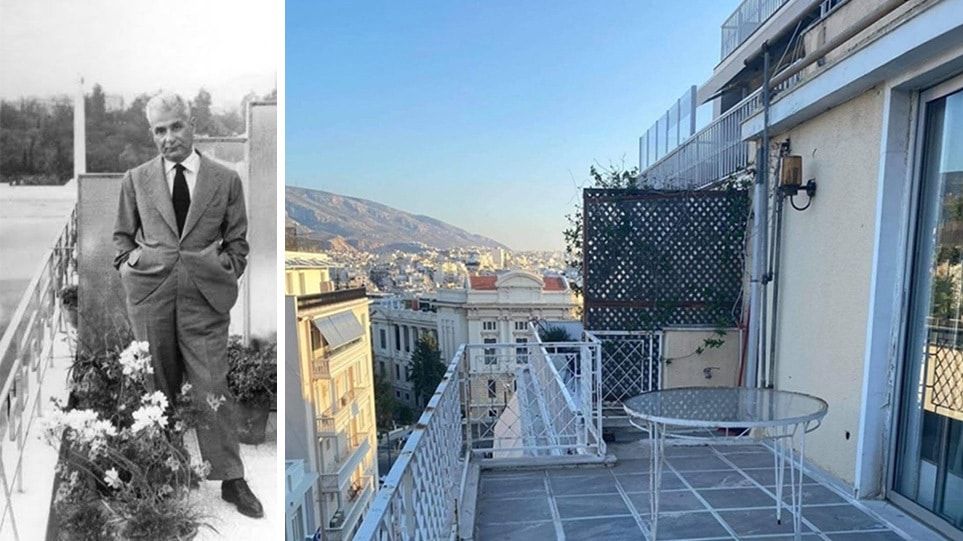 Πωλητήριο για 1,5 εκατ. ευρώ στο ρετιρέ του μεγάλου λογοτέχνη Ηλία Βενέζη στο Κολωνάκι Πωλητήριο για 1,5 εκατ. ευρώ στο ρετιρέ του μεγάλου λογοτέχνη Ηλία Βενέζη στο Κολωνάκι