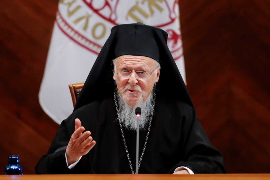 Με κορονοϊό ο Πατριάρχης Βαρθολομαίος