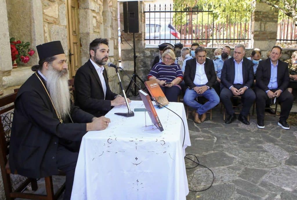 «Στην προβολή της Υπάτης αναφέρθηκε ο Γ. Σαρακιώτης κατά την παρουσίαση βιβλίου για την Αγιά Σοφιά»