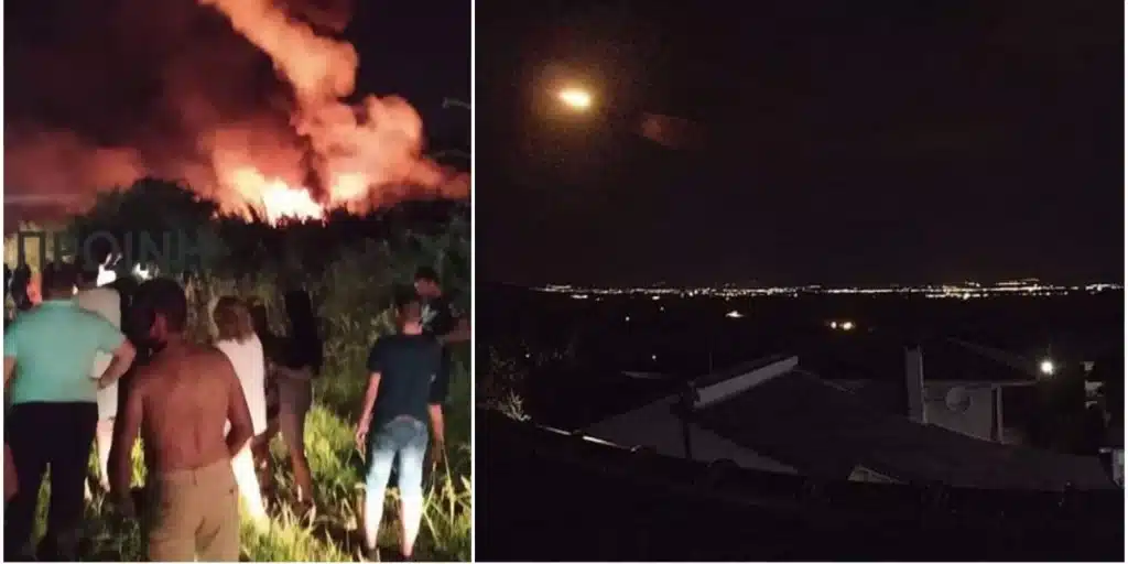 Συνετρίβη αεροσκάφος έξω από την Καβάλα -Κατέπεσε φλεγόμενο [βίντεο]