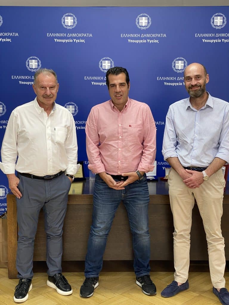 « Συνάντηση με τον Υπουργό Υγείας κ. Αθ. Πλεύρη »