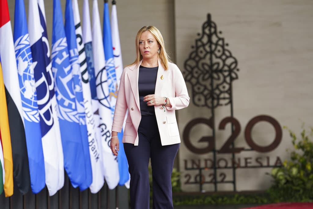 Μελόνι: Συνάντηση με Ερντογάν και Μπάιντεν στη διάσκεψη της G20 Μελόνι: Συνάντηση με Ερντογάν και Μπάιντεν στη διάσκεψη της G20