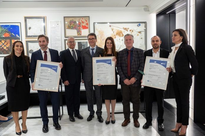 TAP: Πιστοποιήθηκε από την TÜV HELLAS (TÜV NORD) TAP: Πιστοποιήθηκε από την TÜV HELLAS (TÜV NORD)