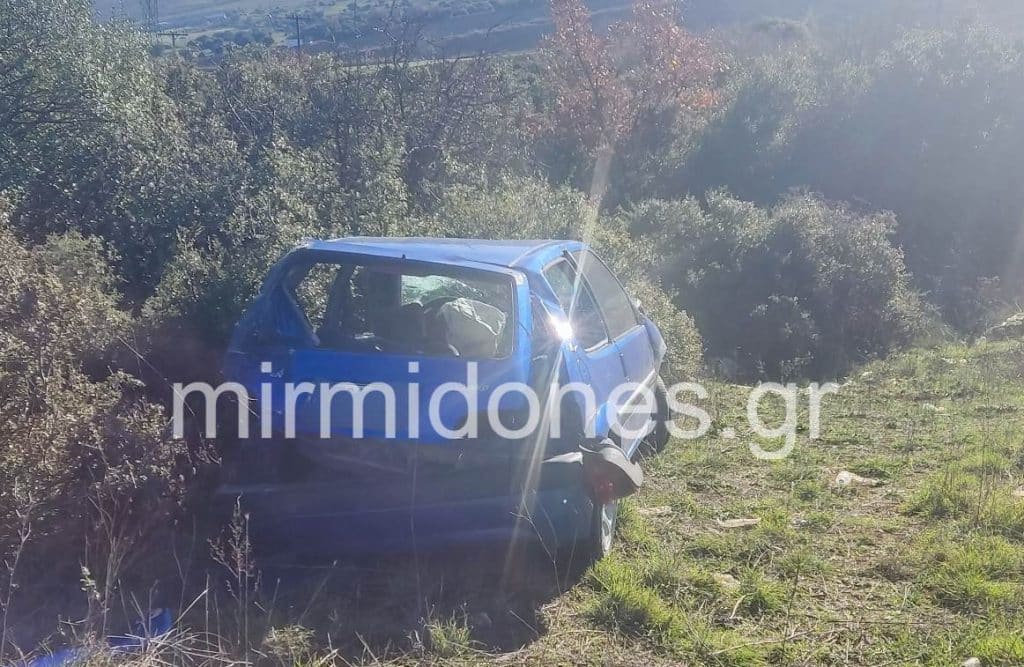 Δομοκός :Σοβαρό τροχαίο με τραυματισμό τα  ξημερώματα.