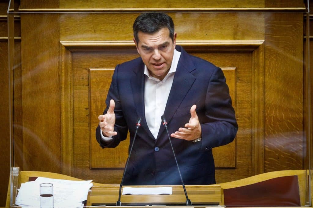 Βουλή: Live η ομιλία του Αλέξη Τσίπρα