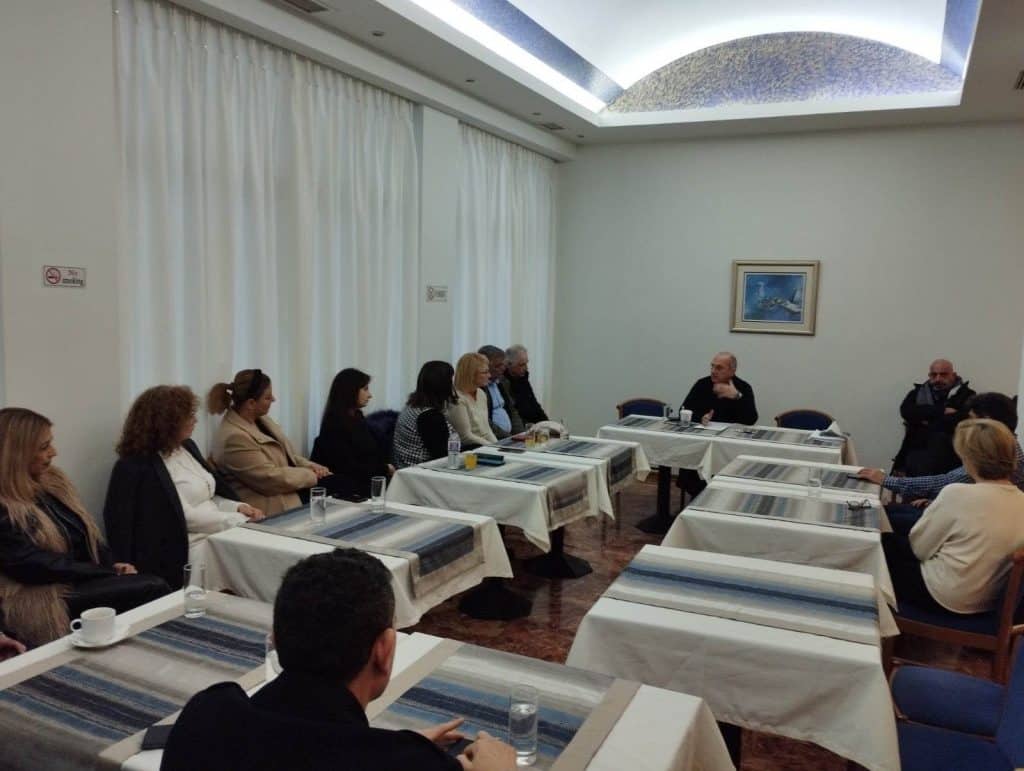 Με στελέχη του ΕΦΚΑ  στην Λαμία συναντήθηκε ο Γιάννης Οικονόμου