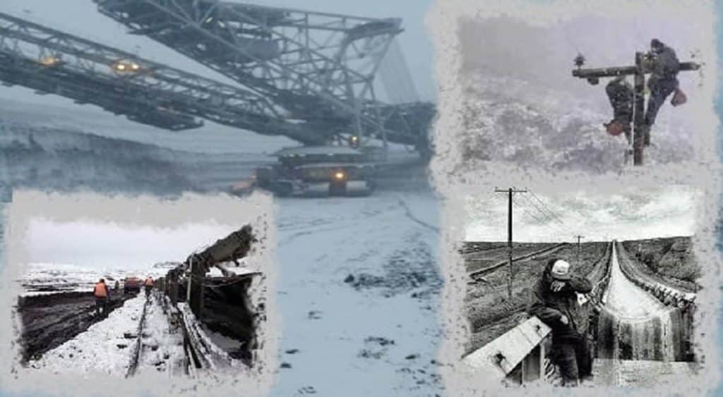 Εναερίτες της ΔΕΗ: Άψογη δουλειά κάτω από αντίξοες και επικίνδυνες συνθήκες
