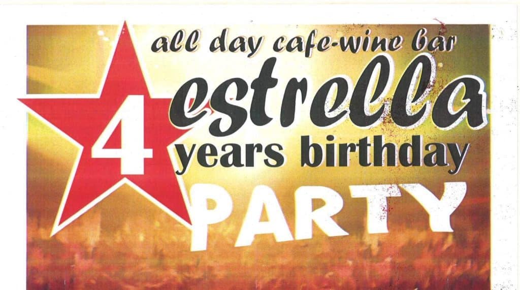 Το estrella Cafe στο Δομοκό γιορτάζει τα 4 χρόνια λειτουργίας του!