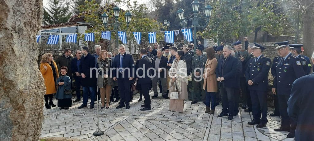 Τίμησαν την Επέτειο της Μάχης του Παλαμά Δομοκού.