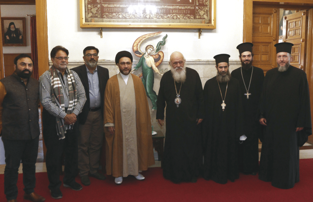 Συνάντηση του Αρχιεπισκόπου με τον θρησκευτικό ηγέτη των Σιιτών του Πακιστάν