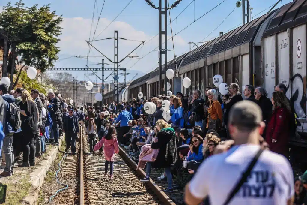 Θεσσαλονίκη: Εικόνες από την πορεία μνήμης για το Ολοκαύτωμα Θεσσαλονίκη: Εικόνες από την πορεία μνήμης για το Ολοκαύτωμα