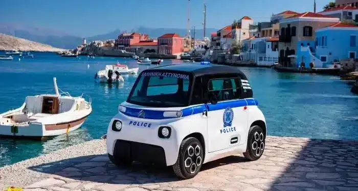 Στη Χάλκη το μικρότερο περιπολικό στον κόσμο – O επόμενος στόχος του νησιού Στη Χάλκη το μικρότερο περιπολικό στον κόσμο – O επόμενος στόχος του νησιού