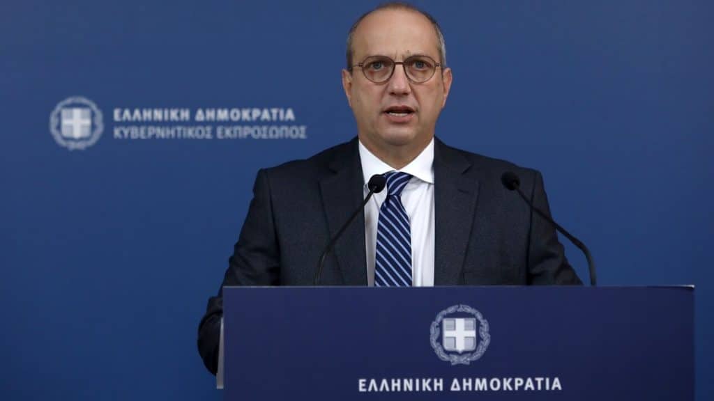 H ενημέρωση των πολιτικών συντακτών από τον Κυβερνητικό Εκπρόσωπο Γιάννη Οικονόμου H ενημέρωση των πολιτικών συντακτών από τον Κυβερνητικό Εκπρόσωπο Γιάννη Οικονόμου