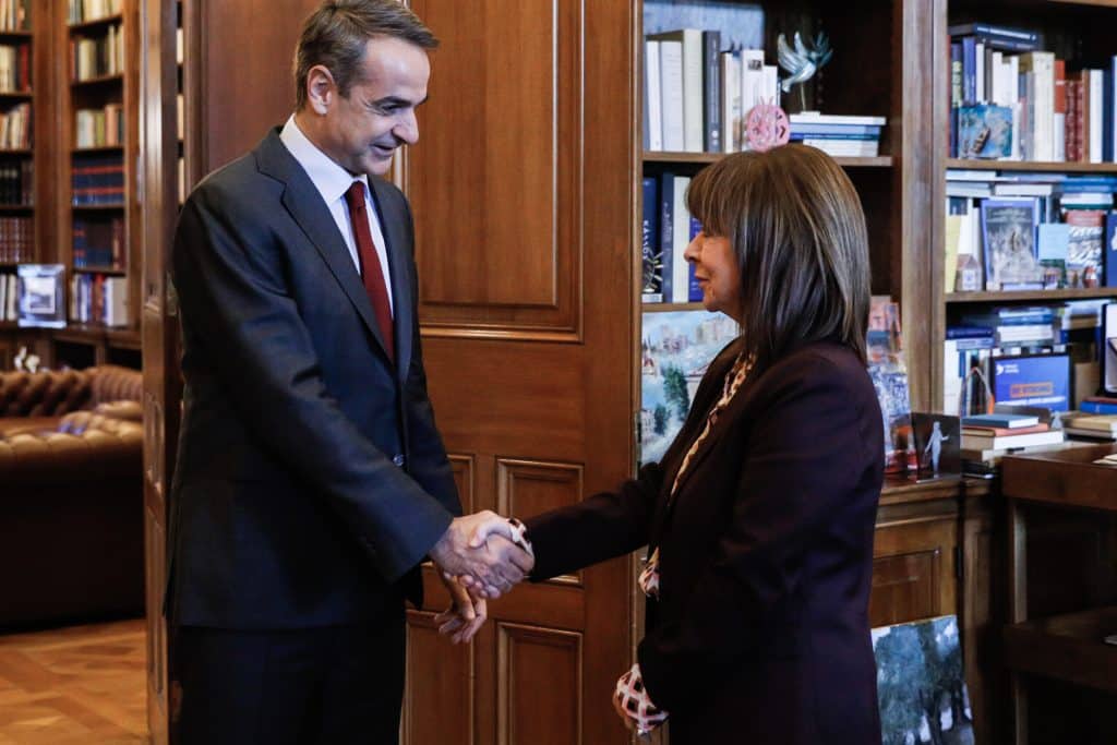 Κυριάκος Μητσοτάκης: Θα συναντηθεί στις 11 το πρωί του Σαββάτου με την ΠτΔ Κ. Σακελλαροπούλου