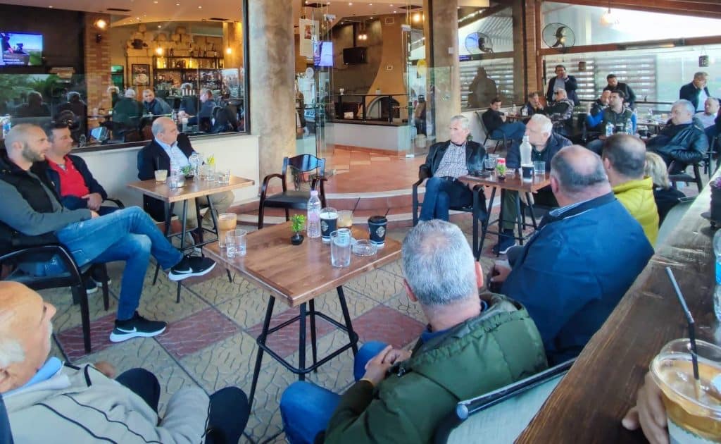 Ο Γ. Οικονόμου στο Μοσχοχώρι για το αρδευτικό 2,2 εκ. ευρώ