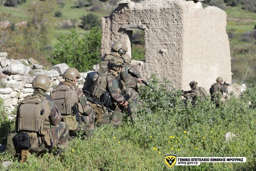 Κύπρος: Συνεκπαίδευση Εθνικής Φρουράς και Ενόπλων Δυνάμεων της Γαλλίας σε Αντικείμενα Ειδικών Επιχειρήσεων