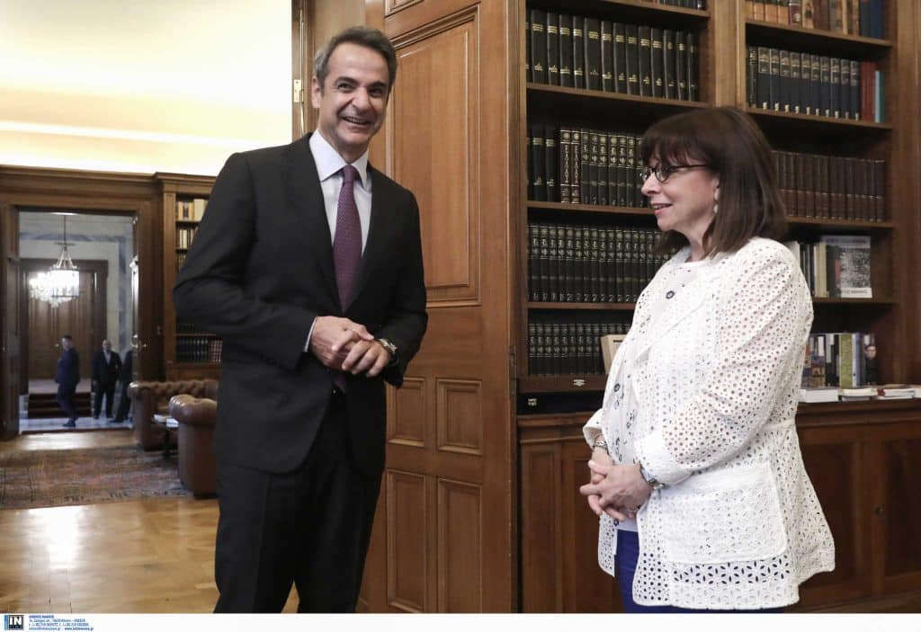Κυριάκος Μητσοτάκης – Κατερίνα Σακελλαροπούλου: Προκηρύσσονται επίσημα οι εκλογές της 21ης Μαΐου
