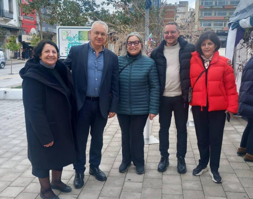 Στο Bazaar του «ΣΥΝ στον ΑΝΘΡΩΠΟ» ο Κώστας Μαρκόπουλος