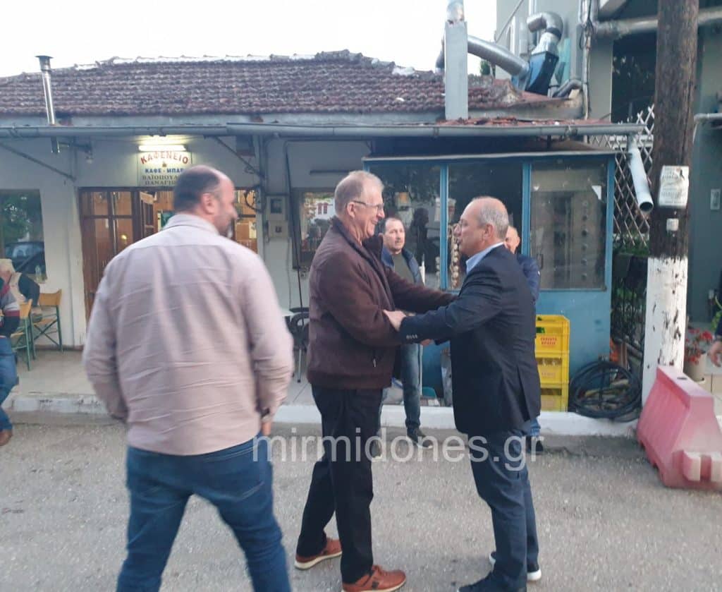 Ο Γιάννης  Οικονόμου επισκέφθηκε την  Εκκάρα και την  Σοφιάδα Δομοκού
