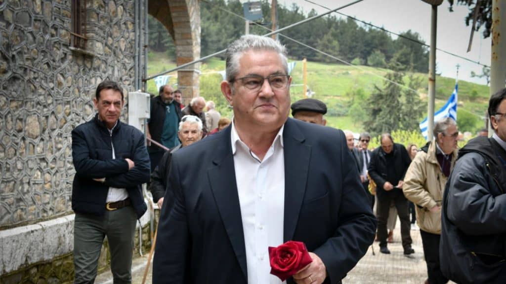 Από τη Ομβριακή Δομοκού ξεκίνησε τον προεκλογικό αγώνα ο Δημήτρης Κουτσούμπας