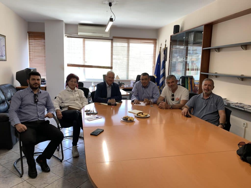 Ενημερωτική συνάντηση με το Τεχνικό Επιμελητήριο Ευβοίας είχε ο Κώστας Μαρκόπουλος