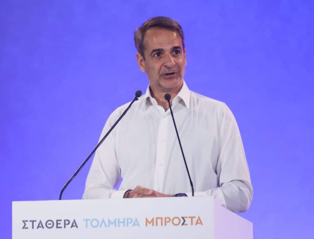 LIVE – Η ομιλία του Κυριάκου Μητσοτάκη στο Θησείο