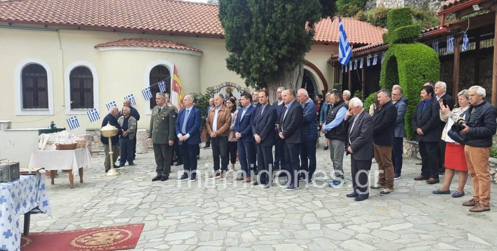 Ο Γιάννης Οικονόμου επισκέφθηκε  την  Ιερά Μονή του Αγίου Αθανασίου και επιχειρήσεις του Δήμου Δομοκού