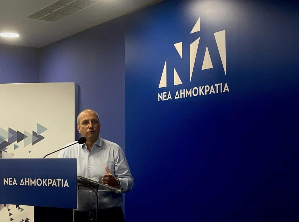 Γ. Οικονόμου: Στα Κεντρικά Γραφεία της Νέας Δημοκρατίας, το απόγευμα της Πέμπτης, με ιστορικά στελέχη από τους κόλπους των απόστρατων αξιωματικών