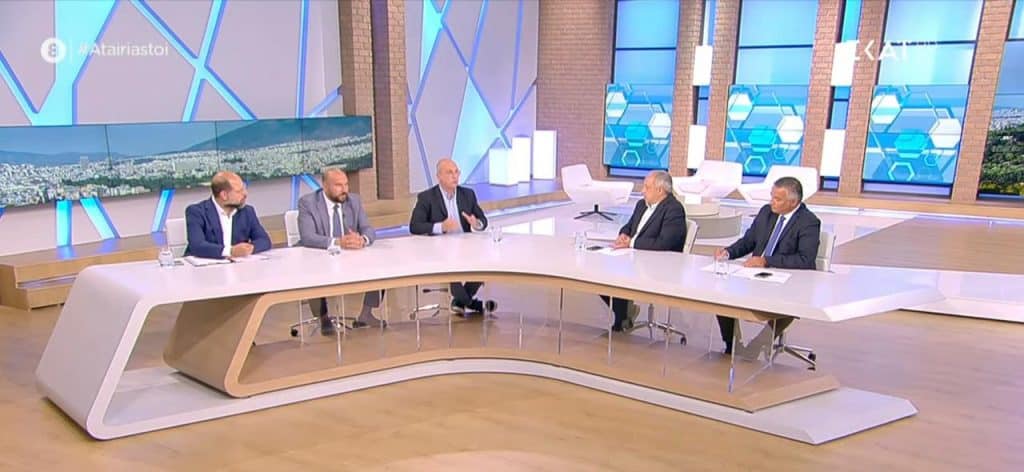 Σημεία συνέντευξης του Γιάννη Οικονόμου στον τηλεοπτικό σταθμό «ΣΚΑΪ» και τους δημοσιογράφους, Γιάννη Ντσούνο και Χρήστο Κούτρα